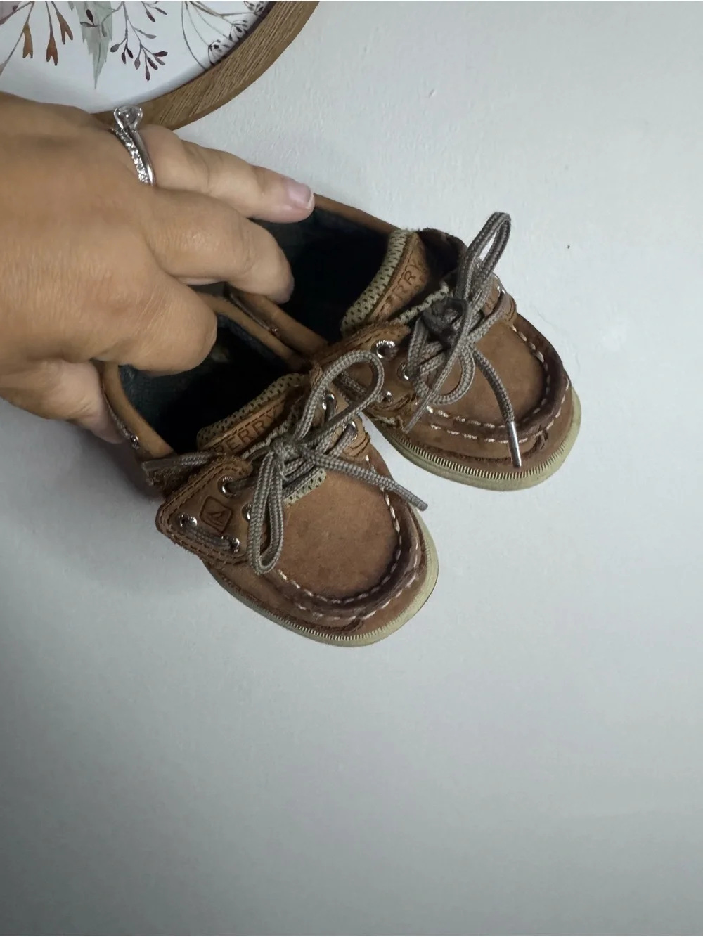 Sperry Kids Brown Boat Shoes - Casual Lace-Up Moccasin
